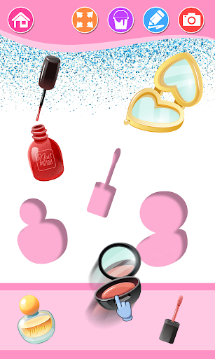 Screenshot of Beauty Coloring Book for Girls