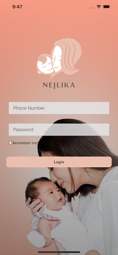Android application Nejlika Mother & Baby Centre screenshort