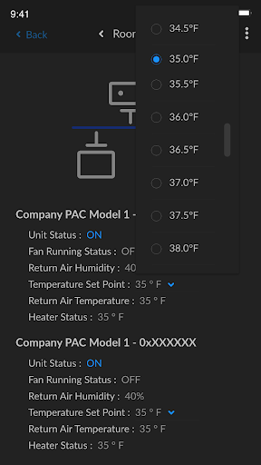 ClimaVision for Occupants Screen 3