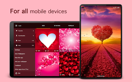 Screenshot of Love Wallpapers 4K