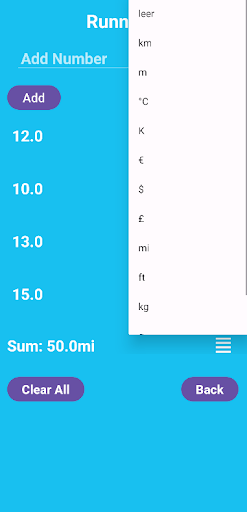 Android application JustList screenshort