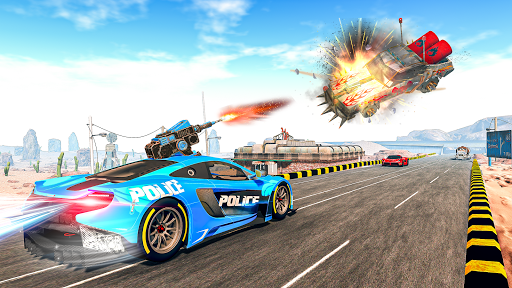 Police Highway Chase Racing Games - Free Car Games screenshots 8