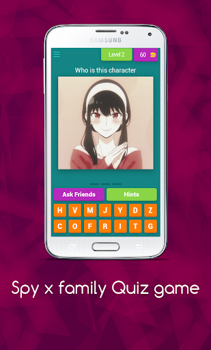Spy x family Quiz game
