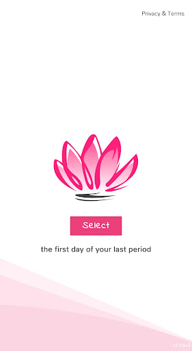 Android application Period Planner screenshort
