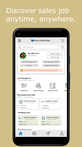 SearchBuddy Screen 2