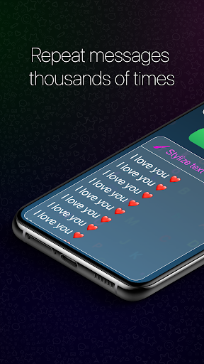 Android application Text Repeater: 10к repetitions screenshort