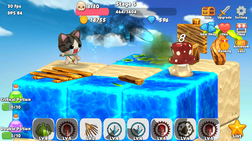 Android application CAT ENERGY BLAST - Offline Idl screenshort