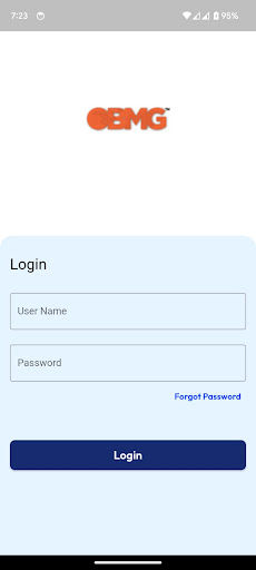 Android application OBMG screenshort