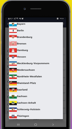 Android application Einbürgerungstest Fragen 2022 screenshort