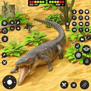 Crocodile Games Animal Sim 3D apk