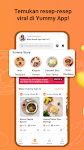 screenshot of Yummy - Aplikasi Resep Masakan