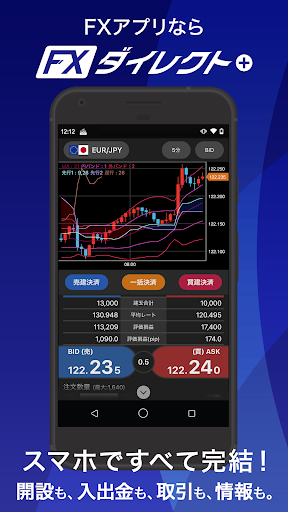 Android application FXダイレクトプラス screenshort