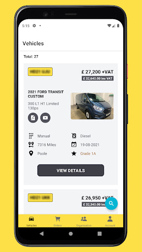 Android application U-Trade screenshort
