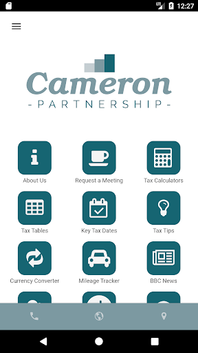 Android application Cameron Partnership screenshort