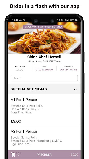 China Chef Horsell Screen 2
