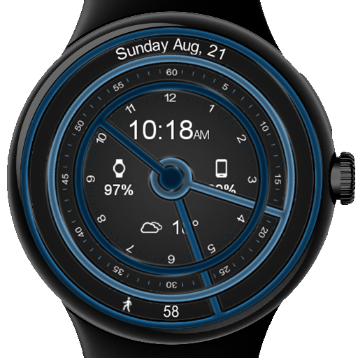 Simple Fuzion HD Watch Face