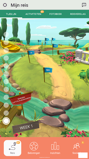 Android application Halo-habits screenshort