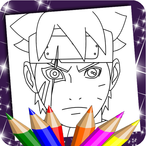 Anime Coloring Pages logo