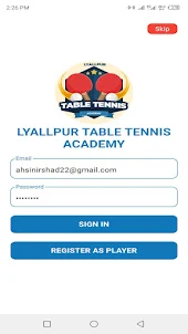 Lyallpur Table Tennis Academy