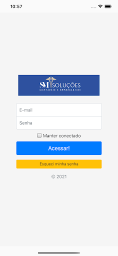 Android application S&M Soluções Contábeis screenshort