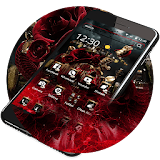 Red Blood Skull Theme icon