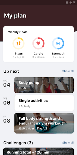 Android application Feel-Fit-Digital screenshort
