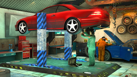 Tyre Shop Car Mechanic Games