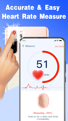 Heart Rate Health & BP Monitor screenshot