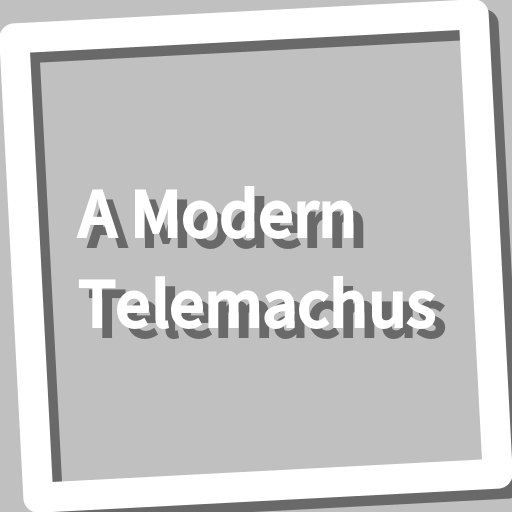 Book, A Modern Telemachus logo