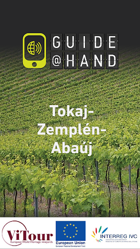 Android application Tokaj GUIDE@HAND screenshort