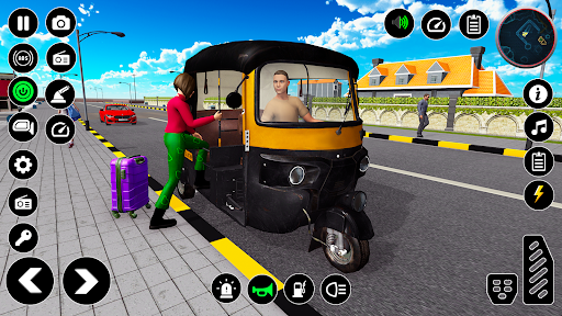 Urban Rickshaw Driving Games Screen 3
