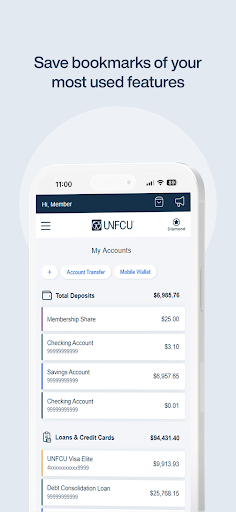 UNFCU Digital Banking Screenshot 4 - AppWisp.com