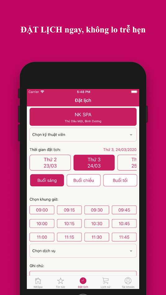 #4. NK Spa & Academy (Android) Podle: SalonHero.VN