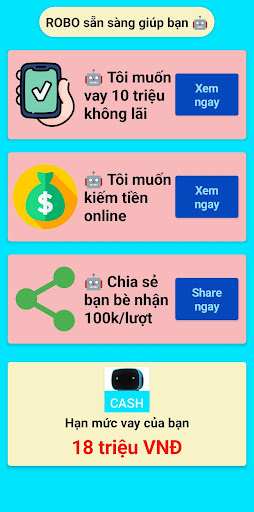 FBVAY - Vay tiền online nhanh Screen 2