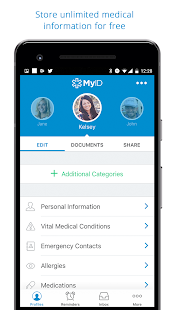 MyID u2013 Medical ID Profile screenshots 2