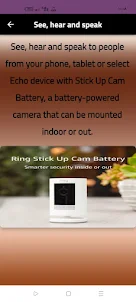 Ring Stick camera guide