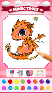 Glitter Coloring and Drawing Book(圖5)-速報App