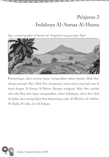 Buku Kelas 4 MI Akidah Akhlak