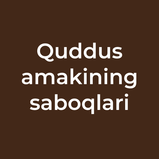 Get Quddus amakining saboqlari for Android Aso Report