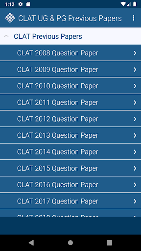 CLAT Previous Papers UG and PG