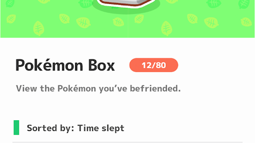 Pokémon Sleep Gallery Screentshots 13