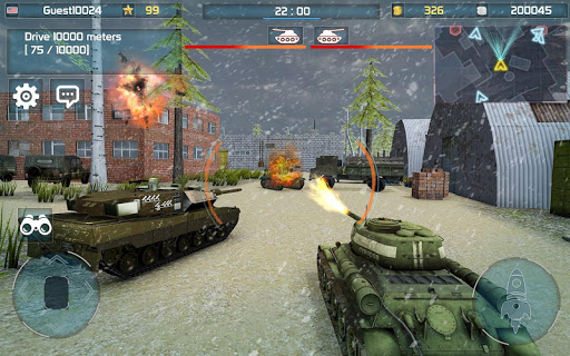 Télécharger Battle Of Fury Tanks APK MOD (Astuce) screenshots 3