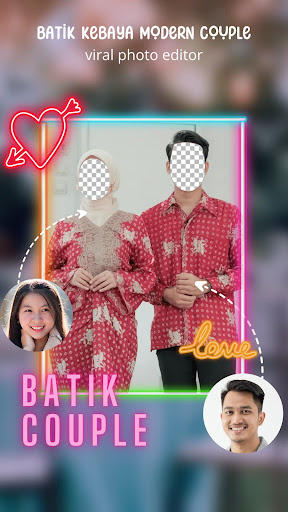 Android application Batik Kebaya Modern Couple screenshort