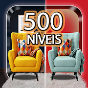 Descubra a diferença de 500 níveis - Brain Puzzle