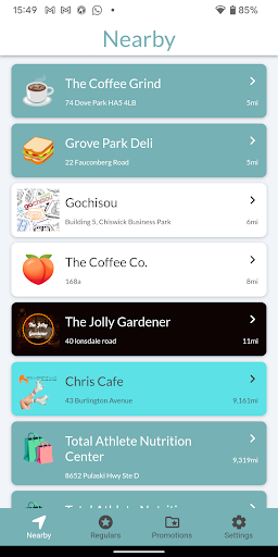 Android application Loyalzoo - Loyalty card app screenshort