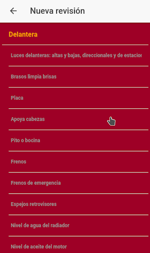 Inspección Vehículos FNC Screen 2
