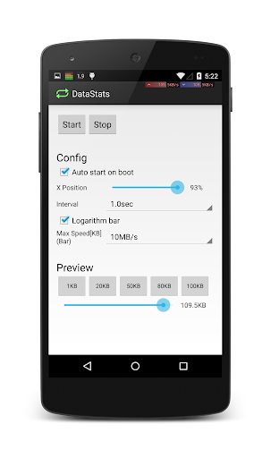 Data Stats Screen 3