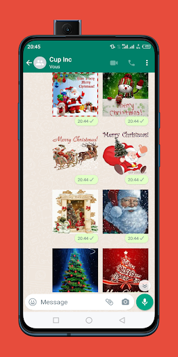 Android application Christmas Animated Sticker2023 screenshort