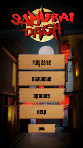 Android application Samurai Dash - Endless Runner screenshort