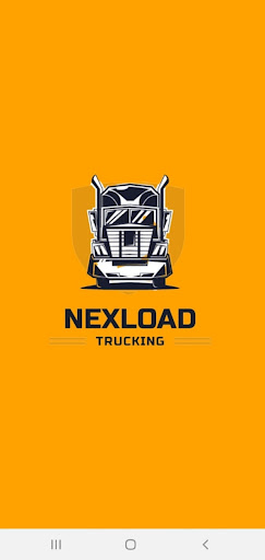 Android application Nexload trucking app. screenshort